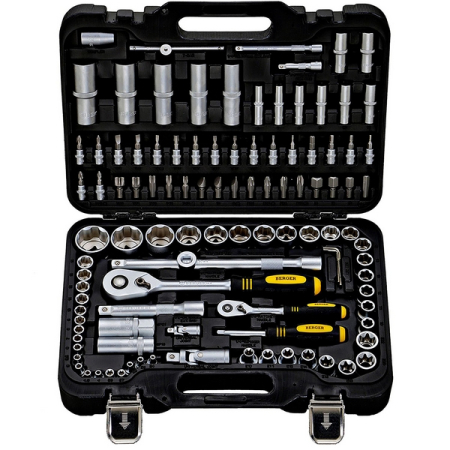 Универсальный набор инструментов “ХОФ”, 108 предметов, BERGER BG108-1214