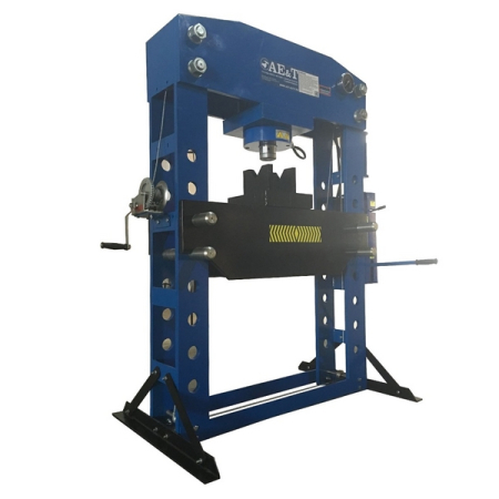 Пресс гидравлический с ручным и пневматическим приводом, 100 тонн, AE&T T612100A