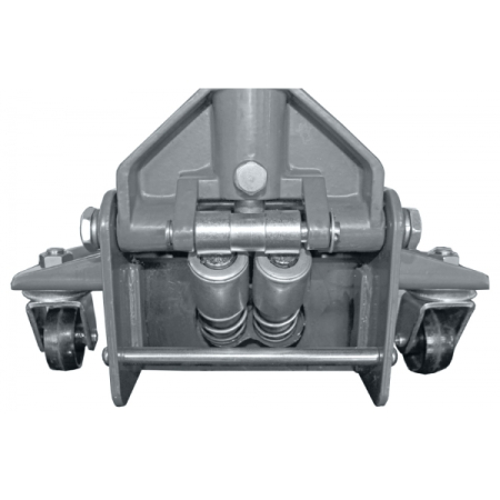 Подкатной гидравлический домкрат, низкопрофильный, 3 тонны, KRAFTWELL KRWFJ3L