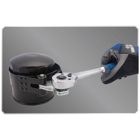 KING TONY 9AE31X-135 Съемник масляных фильтров, 115-135 мм, ленточный