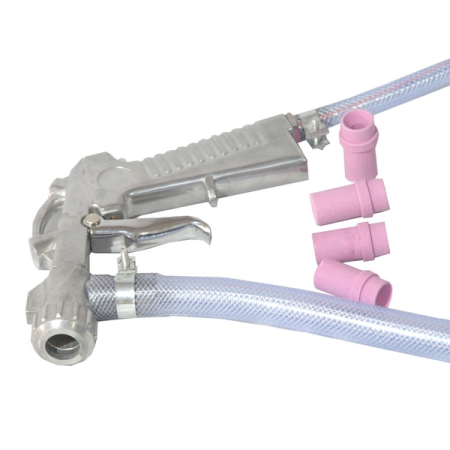 Пистолет пескоструйный с форсунками (4 шт) для малых камер AE&T T063M