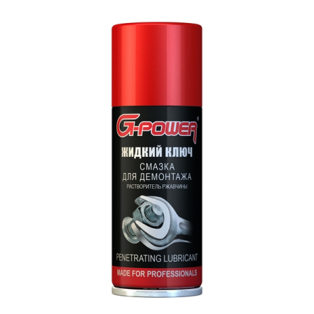 Смазка проникающая "Жидкий ключ", 210 мл, аэрозоль, G-Power GP-202