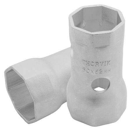 Ключ трубчатый ступичный восьмигранный двусторонний 50x62 мм Thorvik BS8P5062