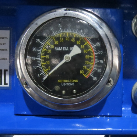 Пресс гидравлический с ручным приводом, 50 тонн, AE&T T61250M
