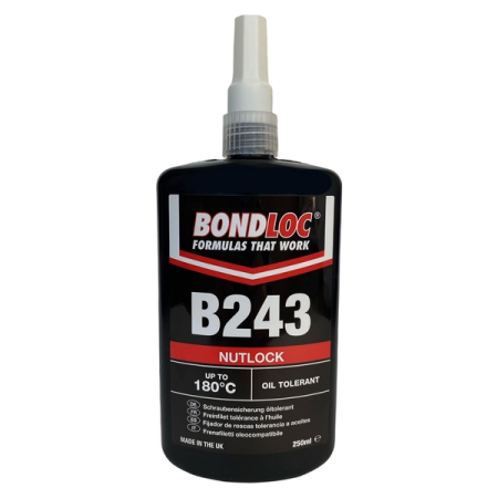 Резьбовой фиксатор средней прочности, 250 мл, BONDLOC B243