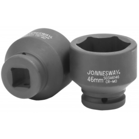 Головка торцевая ударная 6-гранная 3/4"DR, 46 мм, Jonnesway, S03A6146