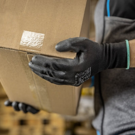 Перчатки рабочие с полиуретановым покрытием, размер 9, HOEGERT Jagst HT5K756-9