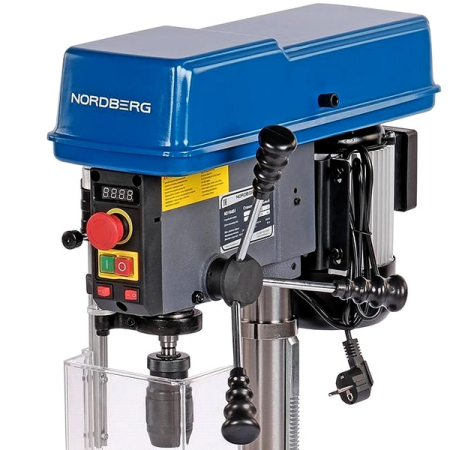 NORDBERG ND1648V Станок сверлильный 500 Вт, 16 мм, вариатор скорости, тиски