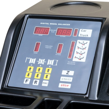 Nordberg 45TRKE Балансировочный станок для грузовых автомобилей, 13-25", 220V, синий