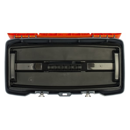 Ящик для инструментов пластиковый с металлическими замками 20", 510x260x220 мм, Stels 90712