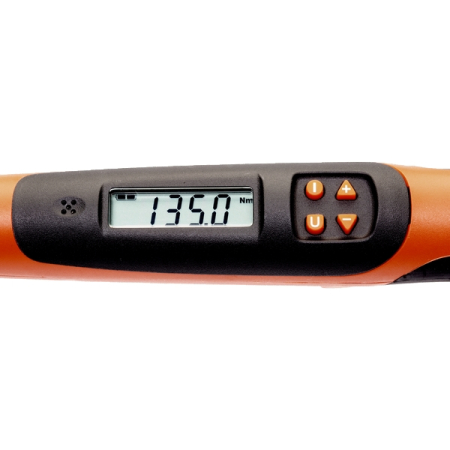 BAHCO IZO-DR-810 Электронный динамометрический ключ с фиксированной головкой 3/4 дюйма, 81-810 Нм