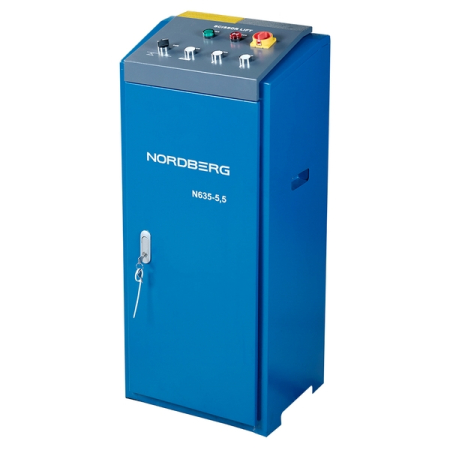 Nordberg N635-5,5B_380_H Подъемник ножничный электрогидравлический для сход-развала, 5.5 т, заглубляемый, 2 уровня, синий