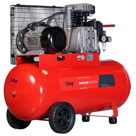 Компрессор воздушный ременной трехфазный Fubag B4800B/100 CT4