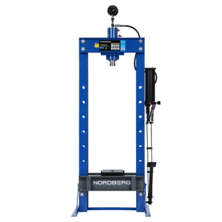 NORDBERG N3630FL Пресс гидравлический с ручным и ножным приводом, 30 т