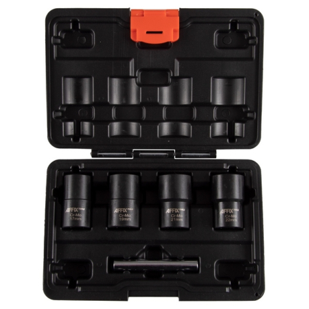 Набор торцевых головок для поврежденных гаек и болтов, 17-22 мм, 5 предметов, AFFIX AF10930005C