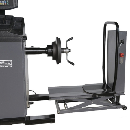 Балансировочный станок для грузовых автомобилей полуавтомат, 10-24“, KRAFTWELL KRW244T