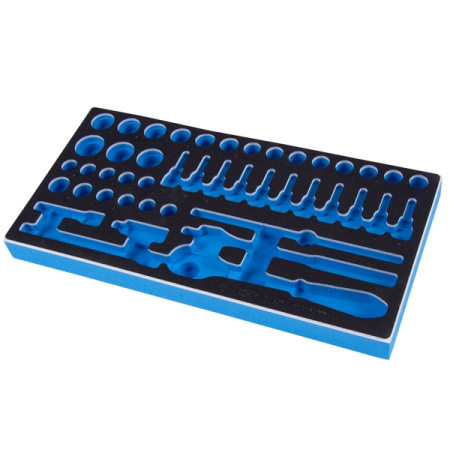 Ложемент для набора торцевых головок 3/8" с принадлежностями 3545MRV, EVA, KING TONY 85821532B