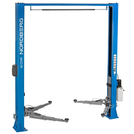 Nordberg N4122HM-4B Подъемник автомобильный 2-стоечный электрогидравлический, 4 т, 380V, синий