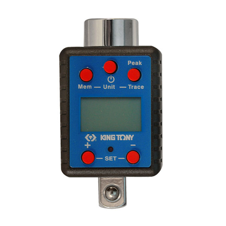 KING TONY 34607-1A Динамометрический адаптер серии "DIGITAL", 3/4", 200-1000 Нм, кейс