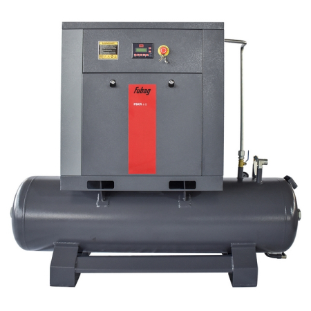 Винтовой компрессор 550 л/мин, ресивер 270 л, FUBAG FSKR 4-8/270