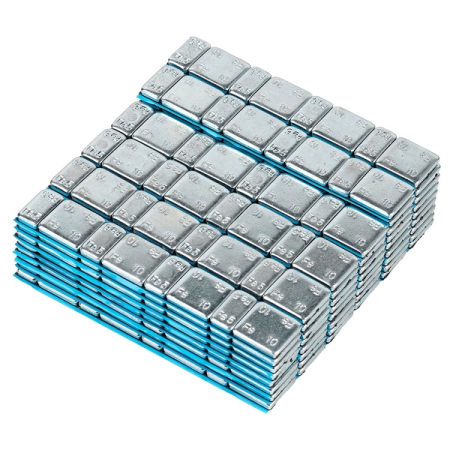 NORDBERG W510FR2 Грузики самоклеящиеся (4x5г+4x10г, L=12см) Fe закругленные, 50 лент