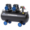 NORDBERG NCEO120/500 Компрессор поршневой безмасляный 220В, ресивер 125л, 500л/мин