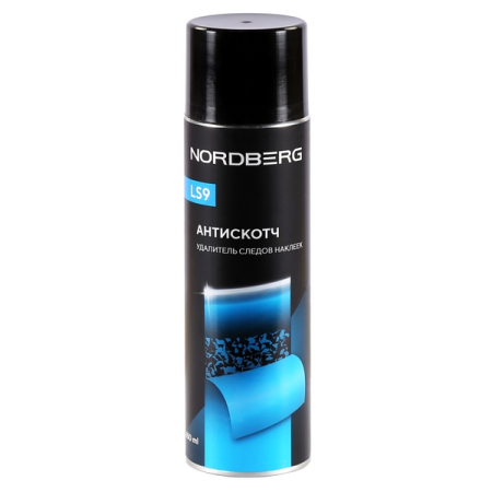 NORDBERG LS9-650 Антискотч, удалитель следов наклеек LS9, аэрозоль, 650 мл
