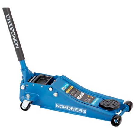 Nordberg N32038 Подкатной гидравлический домкрат, низкопрофильный, 3 т