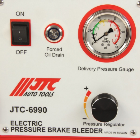 Приспособление для прокачки тормозов с электроприводом 220В JTC-6990AC
