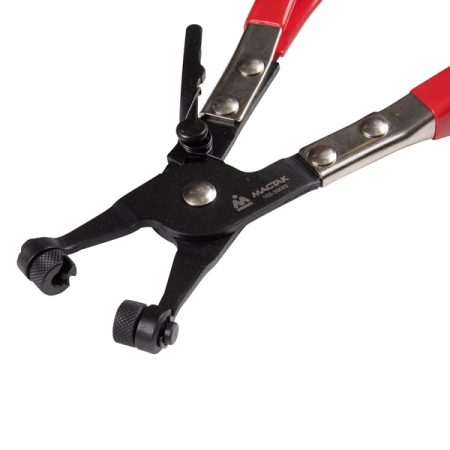 Щипцы для пружинных хомутов, трещотка, МАСТАК 103-30003