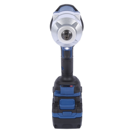 NORDBERG NE808K Гайковерт аккумуляторный, 1/2", 1000Нм, 20В, с двумя 4А акк. и зар. уст-вом, кейс