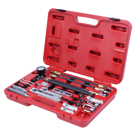 Рассухариватель клапанов универсальный, кейс, 24 предмета, МАСТАК 103-14024C