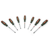 Набор отверток Slotted, Phillips, Pozidriv, 7 предметов, HANS 06400-7MP