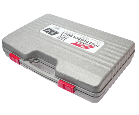 Набор оправок рихтовочных прорезиненных 7 предметов в кейсе JTC-2554