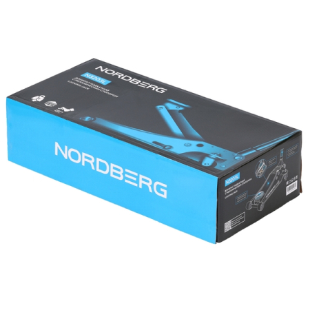 NORDBERG N3203L Подкатной гидравлический домкрат, низкопрофильный, 3 т, с механическим стопором