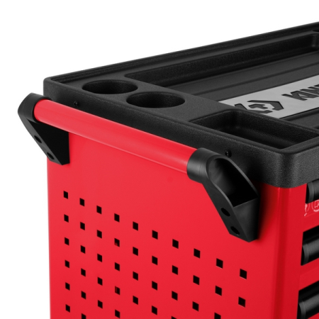 KING TONY 87G38-7B Тележка инструментальная PROFESSIONAL, 7 ящиков, красная
