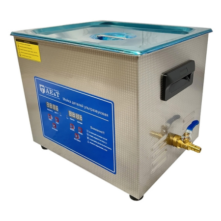 Мойка деталей ультразвуковая 10 л, с подогревом, AE&T TC-100TH