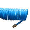 Шланг воздушный полиуретановый, спиральный D10x14 мм, 15 м KraftWell KRW-HC101415M14