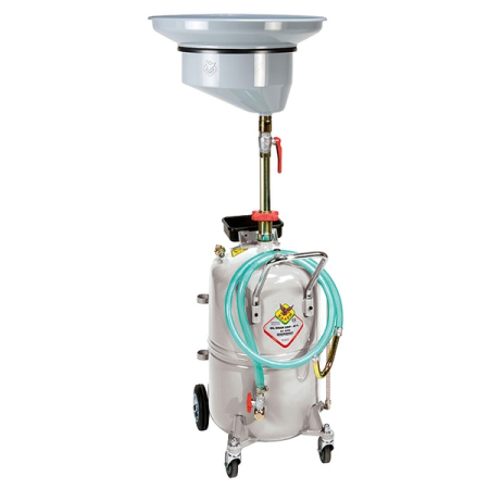 Установка для слива масла, 115 л, серая, RAASM 42115/C1