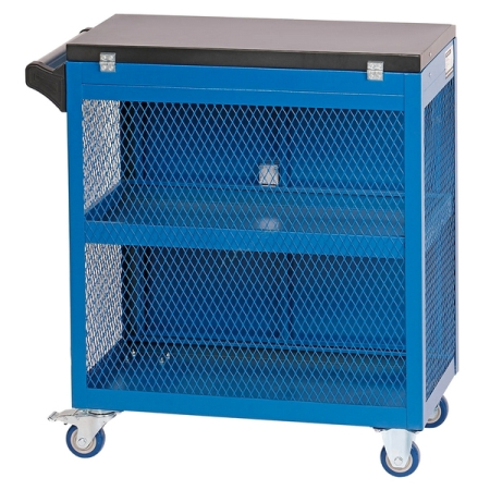 Nordberg T2N Тележка инструментальная, 3 полки с дверцами