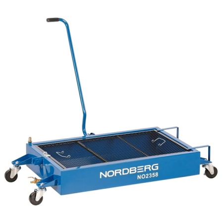 NORDBERG NO2358 Емкость для сбора масла на колесах, 58 л, синяя