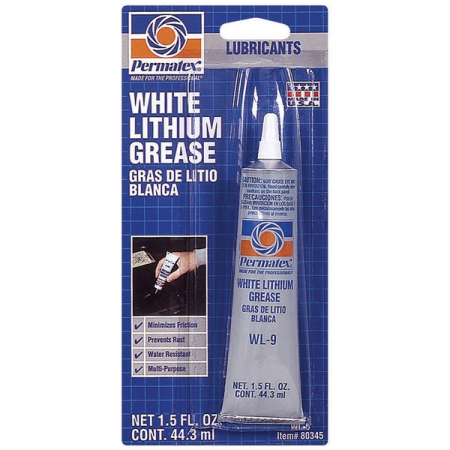 Смазка литиевая белая, 44,3 мл, Permatex White Lithium Grease Смазка литиевая белая, 44,3 мл, Permatex White Lithium Grease