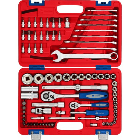 Набор инструментов, 82 предмета, Мастак 01-082С