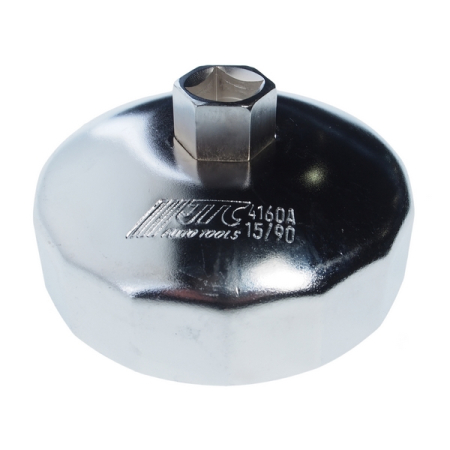 Съемник фильтров масляных 90 мм 15-гранный чашка JTC-4160A Съемник фильтров масляных 90 мм 15-гранный чашка JTC-4160A