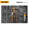 Набор инструментов CHAMPION в черной тележке, 239 предметов, TOLSEN TT85416