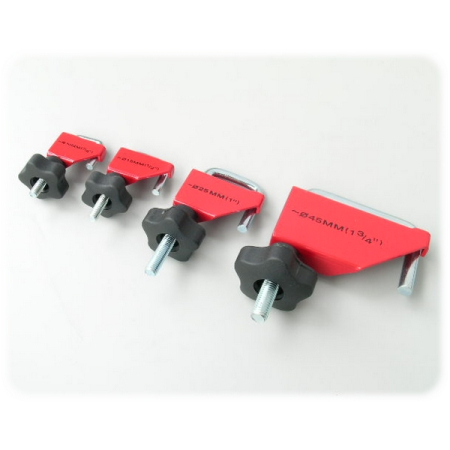 Набор зажимов для шлангов винтовых, 4 предмета, МАСТАК 109-60004