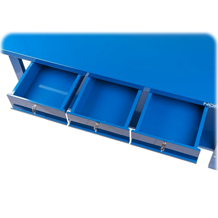 NORDBERG TT3 Верстак слесарный, 3 подвесных ящика