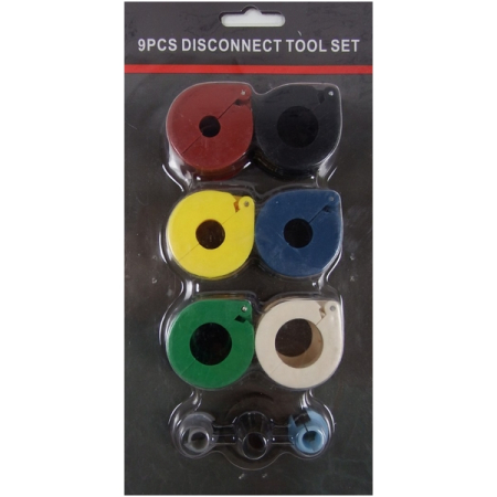 Съемники топливных линий и линий системы кондиционирования, 9 предметов, AE&T TA-A1131