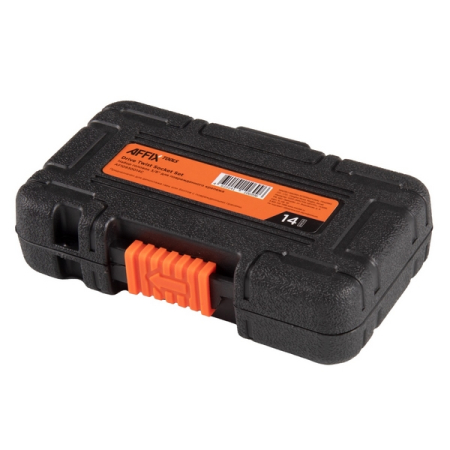 Набор торцевых головок для поврежденных гаек и болтов, 1/4"-3/4", 14 предметов, AFFIX AF10930014C