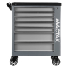 Тележка инструментальная "НОВА", 7 ящиков, серая МАСТАК 521-07580G